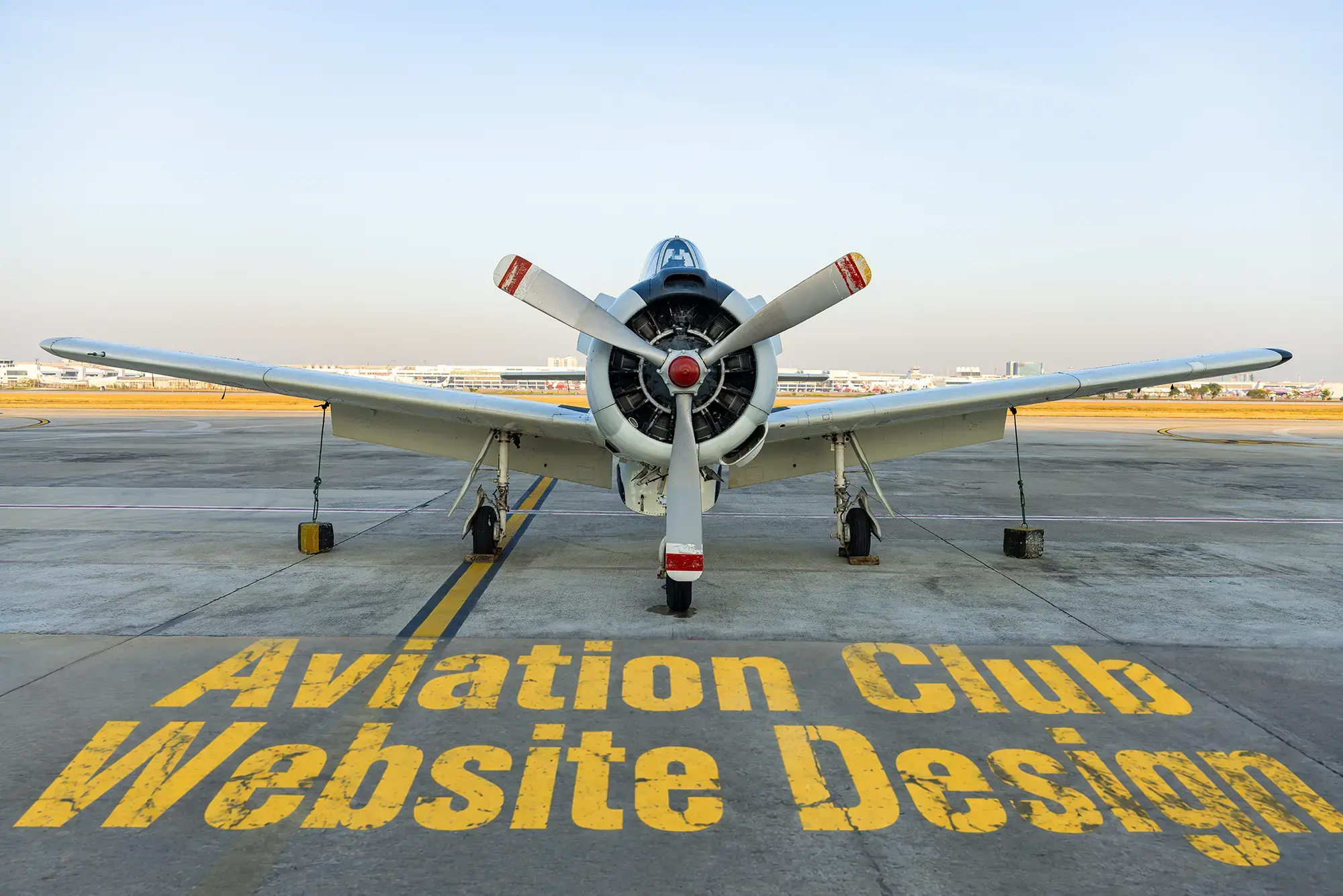 Aviation Club Website Design