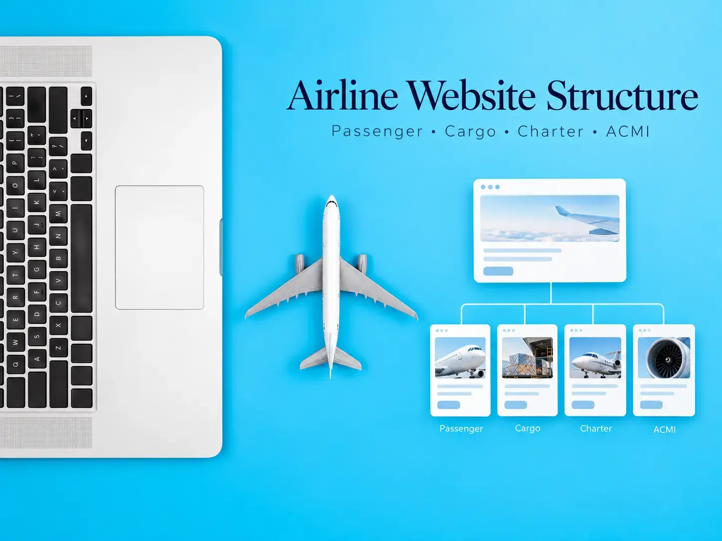 Airline Website Structure: Essential Pages for Passenger, Cargo, Charter and ACMI Operators